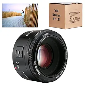 Yongnuo_ YN 50 mm F/1.8 AF/MF Large Aperture Auto Focus Lens for Canon EF Mount EOS Camera