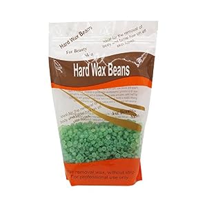 VamsLuna Low temperature Hard Wax Pellets Natural Hot Film For Hair Removal Strawberry 300g - Image 2