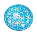 Produktbild SUMTTER Splash Spielmatte Outdoor Sommer Garten Wasserspielzeug Splash Pad Sprinkle Spaß Wassermatte Familienaktivitäten für Kinder, Hund