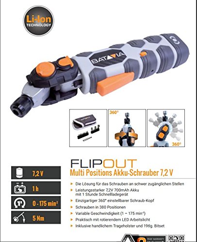 Batavia FlipOut Akku Schrauber, 7062267 - 8