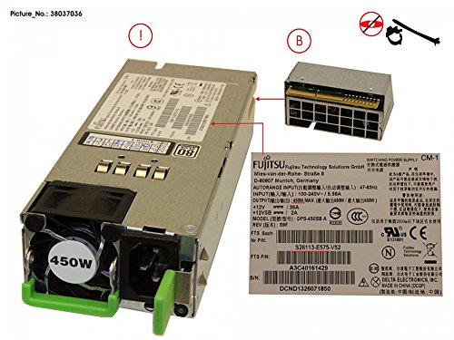 Preisvergleich Produktbild Fujitsu MODULAR PSU 450W PLATINUM HP