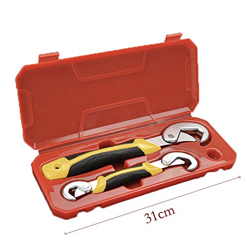 Phego 2pcs Multifunktions-Einstellschlüssel Universal-Schraubenschlüssel Griff Werkzeug-Sets - 8