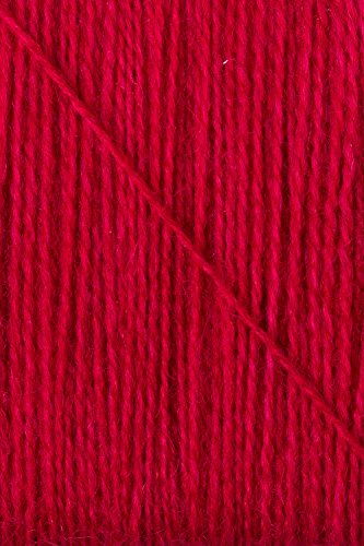 Regia 9801278-02002 Handstrickgarn, Wolle, kirsche, 10 x 6 x 1,5 cm - 2