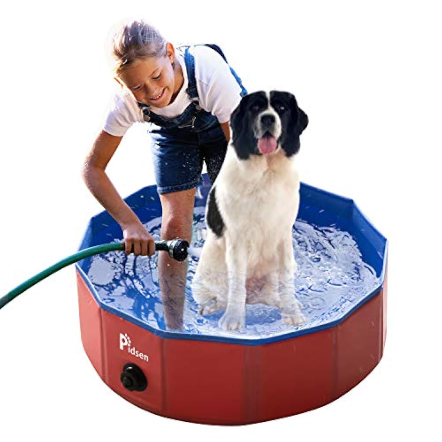 Piscine Pour Chien Pliable Portable Baignoire Douche Bassin Pour