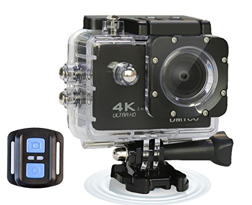 DMYCO-Sport-Action-Kamera-4-K-WIFI-Kamera-Ultra-HD-Wasserdicht-30-M-24-G-kabellose-Fernbedienung-16-MP-170-Grad-Weitwinkel-Objektiv-Action-Cam