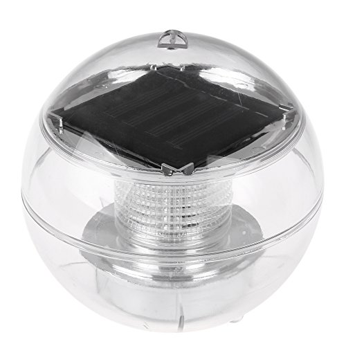 LemonBest® Solar LED Schwimmkugel, 7 Farben, die Floating Pool Light Show, Landschaft Pond Spa Whirlpool-Kugel-Licht - 5