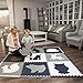 Produktbild Große Puzzlemate für Babys 1,8x1,8m | 9 XXL Schaumstoffplatten 60x60cm mit Tieren | +20% dickere, wärmere Spielmatten in einer Aufbewahrungstasche | Schadstofffrei, geruchlos, TÜV Formamid geprüft