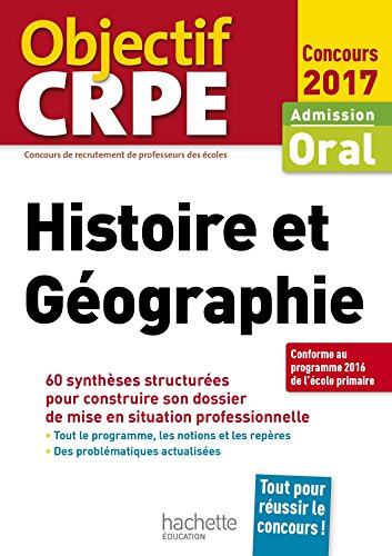 CRPE en fiches : Histoire Géographie 