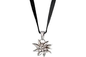 NET TOYS Foxpic ciondolo a forma di stella alpina in stile punk retrò per bracciale, collana, orecchini, braccialetto.