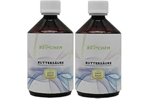 BS24CHEM ® (2x500ml.) Buttersäure > 99,5% für viele Anwendungen geeignet. *Neu* Made by Karbid 24 (2x500ml.)