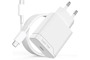BENSN Charging Cable with Charger Type C Compatible with Samsung Galaxy S25 S24 S23 S22 S21 S20 FE, A15 A16 A56 A55 A54 A36 A35 A34 A25 5G 25W Fast Charging Cable Fast Charger Adapter