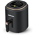 Mellerware Air Fryer For Home MWAF 04|1500 W & 4.5L Capcity|Quick Heat Circulation|Auto Shut Off|One Touch Digital Control|8 Preset Menu|Grill,Fry, Bake, Roast, Deforst & Dehydrate.