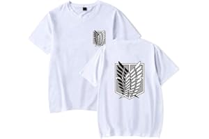 LKY STAR Attack On Titan Camiseta Shingeki no Kyojin Scouting Legion T-Shirt Cosplay