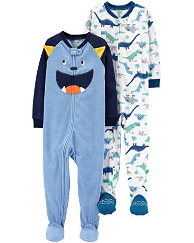 baby boy fleece pajamas