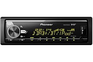 ‎PIONEER Pioneer MVH-X580DAB, 1-DIN-Autoradio mit DAB+, RGB, deutsche Menüführung, Bluetooth, USB, AUX-Eingang, iPod/iPhone-Direktsteuerung, Freisprecheinrichtung, Smart Sync