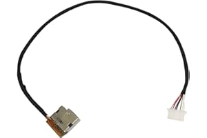 JINTAI DC In Power Jack DC Port for HP 17-S 17T-S 17Z-G 17T-G 17-G 15-CW 15-CS 15-CW 15-CU 15-DW 15-CC 15-CD 14-Q 14-CB 14-DS 14-ax 250 255 256 G8 G9 TPN-Q208 TPN-Q210（26.3CM）