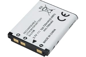 Amsahr Digital Replacement Camera and Camcorder Battery for Pentax D-Li108, D-Li63, Optio: L36