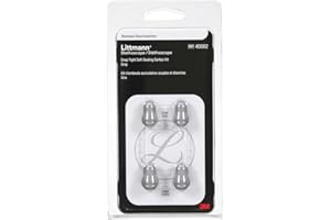 3M Littmann Kit de piezas de repuesto para fonendoscopios, olivas superblandas de colocación a presión, grises, grandes y pequeñas, 40002