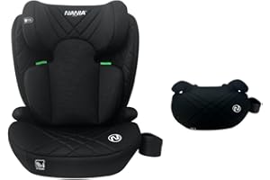 NANIA Siège auto enfant Sienna I-size 100-150 cm-Groupe 2/3- environ 4-12 ans -Rehausseur siège auto pour enfant avec Protection Latérale - Appui-tête Réglable- Porte gobelet