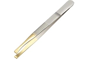 SHUBEIEUMI Pinzette, Augenbrauen zupfen, Profi-Qualität, Pinzette aus Rostfreiem, für die Gesichtspflege zum Zupfen von Augenbrauen