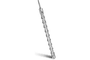 MOXPIFY Foret SDS Plus 35 x 460 mm - Foret à béton avec 4 tranchants en carbure et double hélice - Pour béton, pierre, pierre naturelle