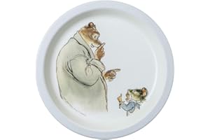 Petit Jour Paris - Assiette bébé grise "Ernest & Célestine" - Des proportions idéales!