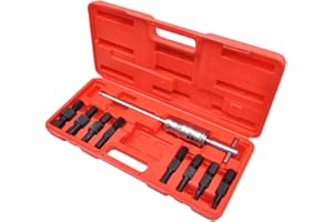 vidaXL Kit arrache extracteur de roulement intérieur marteau à inertie 9 pcs