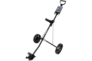 JEF World of Golf Deluxe Steel Push Cart