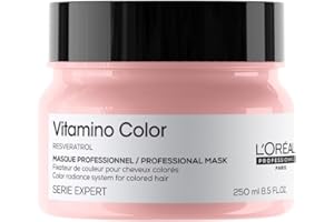 L'Oréal Professionnel Paris | Maschera professionale per capelli colorati Vitamino Color Serie Expert, Formula idratante anti-sbiadimento, 250 ml