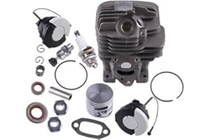 FEEGOW para Kit de cilindro y pistón para motosierra MS261 MS261C MS 261 44.7mm