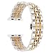 Produktbild Für Apple Watch 38mm 42mm Armband, TRUMiRR Edelstahl Uhrenarmband Armband für iWatch Series 3, Series 2, Series 1 + Quick Release Adapter (keine weiteren Schrauben)