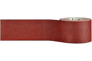 Bosch Professional 1x Schleifrolle C410 Standard for Wood and Paint (für Holz, 115 mm x 5 m, Körnung 120, Reißbar, Zubehör für Handschleifen, Schwingschleifer)