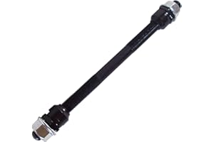 CYCLINGCOLORS déposé AXE DE Roue Velo Universel 9x141 MM MOYEU Avant Plein VTT Route BMX Fixie SINGLESPEED Argent Vintage Ancien ECROU 9MM 141MM