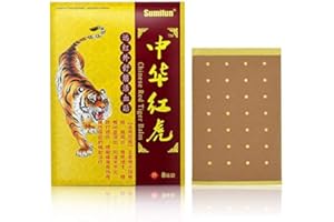 YINITOO Chinese Pain Relief Plaster, Dragon Balm Herbal Patches Arthritis Pain Relief Sandalwood Plaster Knee Joints Back Muscle Chinese Medical Patch 80 Pcs