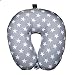 Lushomes Digital Printed Grey Neck Pillow RS.549.00