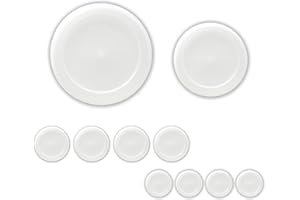 Xilmark Can Lids for Tins, Lid Covers Pet, Plastic Cap Reusable, Paw Pal Can Tin Lids, Snap-on Lid, Protector for Cat and Dog Food, Wet Pet Food, BPA-free 800g Covers, Airtight Food Top (4 + 4 PACK)