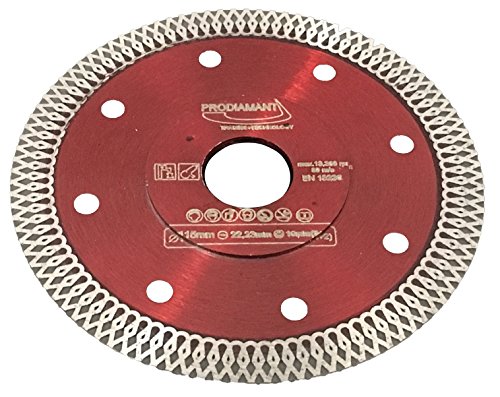 Prodiamant Premium Diamant Trennscheibe Fliese / Feinsteinzeug PDX93.936 – 115 x 22,23mm - 2