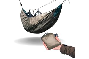 OUTDOOR NINJA Hammock Shield – Ultra Light Protección para el Underquilt – Transpirable – Resistente al agua – Nailon Ripstop – Resistente al viento, Exterior DWR, 34 g/m2, perfecto para cualquier hamaca.