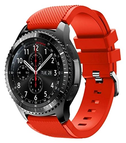 Smart Watch Band Samsung Galaxy Gear S3 Amazon Sunface Sunface Red
