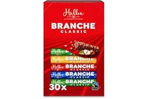 Branches Halba Classic 30x23g - CHOCOLAT SUISSE Certifié FAIRTRADE (30)