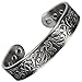 Produktbild Herren VIKING Armband Kupfer Armbänder Schmerzlinderung Armband Arthritis magnetisch Heilkräfte Magnetschmuck Antik Silber toned-ep-eagles, Kupfer, silberfarben antik-optik, M: Wrist 16-19.5cm/6-7.5