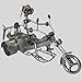 Produktbild SCHRAUBENMÄNNCHEN Trike Motorrad * handmade * jedes ein Unikat
