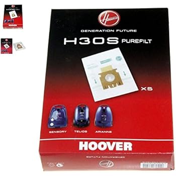 Confezione Risparmio – 10 Sacchetti per aspirapolvere adatto per Hoover – H 30S/H30S Aspirapolvere – per la produzione di sacchetti/Made In Germany + con micro filtro