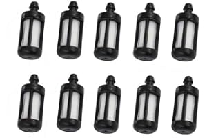 AISEN Lot de 10 filtres à essence universels pour débroussailleuse, taille-haie, débroussailleuse Stihl Husqvarna Dolmar Echo