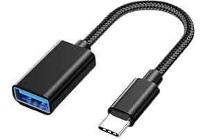 SOOIIYU Adaptador USB C a USB, Cable OTG Tipo C Macho a Hembra, Compatible con iPhone 16/15 Pro Max, iPad Pro, MacBook Pro/Air, Samsung Galaxy S24/S23/S22/S21, Google Pixel, Huawei