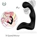 Produktbild Prostata Stimulator, Analvibrator Massagegerät Prostata Vibratoren Intensiven Motoren Viele Vibrationsmodi Für Punkt Hoden Perineum Stimulation, Funkfernbedienung 100% Medizinisches Silikon Analsex Spielzeug Für,Black