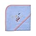 Price comparison product image 'Käpt 'n Teddy Wörner Südfrottier Baby Sky Bib Poncho Bath Towels Wash Mitt, 100 % Cotton, light blue, Kapuzenbadetuch 80x80 cm