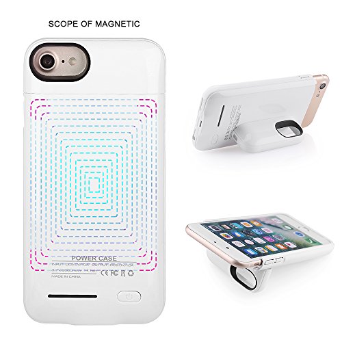 YONHUIZI Battery Case Per IPhone 16 Pro – 7000 MAh, Ricarica E Protezione 2 In 1, Con Vetro Temperato!