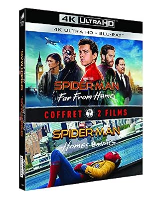 SONY PICTURES HOME ENTERTAINMENT Spider-Man : Homecoming + Far from Home [4K Ultra HD + Blu-Ray]
