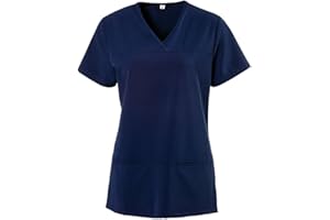 EXNER medizinischer Schlupf-Kasack X-Top, für Damen in Krankenpflege, Altenpflege, Kosmetik, Medizin, lieferbar in weiß, grau, schwarz, blau, pink, von Größe XS-5XL